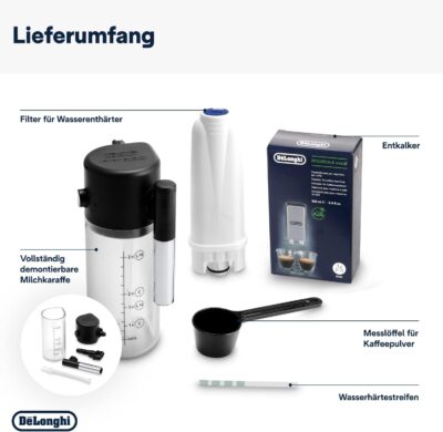 Kaffeevollautomat De’Longhi ECAM292.81.B Magnifica Evo Schwarz – Bild 8
