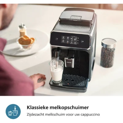Kaffeevollautomat PHILIPS EP 2220/10 2200 PANARELLO SW Schwarz – Bild 5