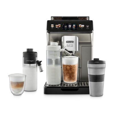 Kaffeevollautomat De'Longhi Eletta Explore ECAM450.86.T + Mug to go