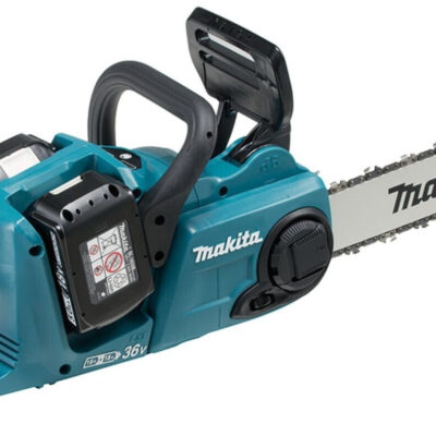 Makita DUC353Z 2x 18V mit 2x 5Ah Akku + 2x DC18RC