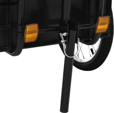 Fahrrad Lastenanhänger SHARK DELUKE®  blau | bis 50 kg | inkl. Reflektoren | Fahrradanhänger Transportanhänger Handwagen Fahrradzubehör – Bild 7