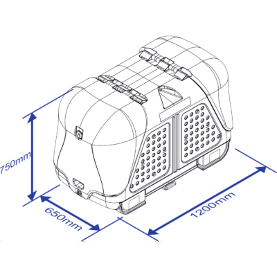 TowBox Heckbox V2 schwarz – Bild 7