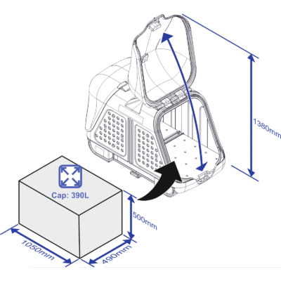 TowBox Heckbox V2 schwarz – Bild 6